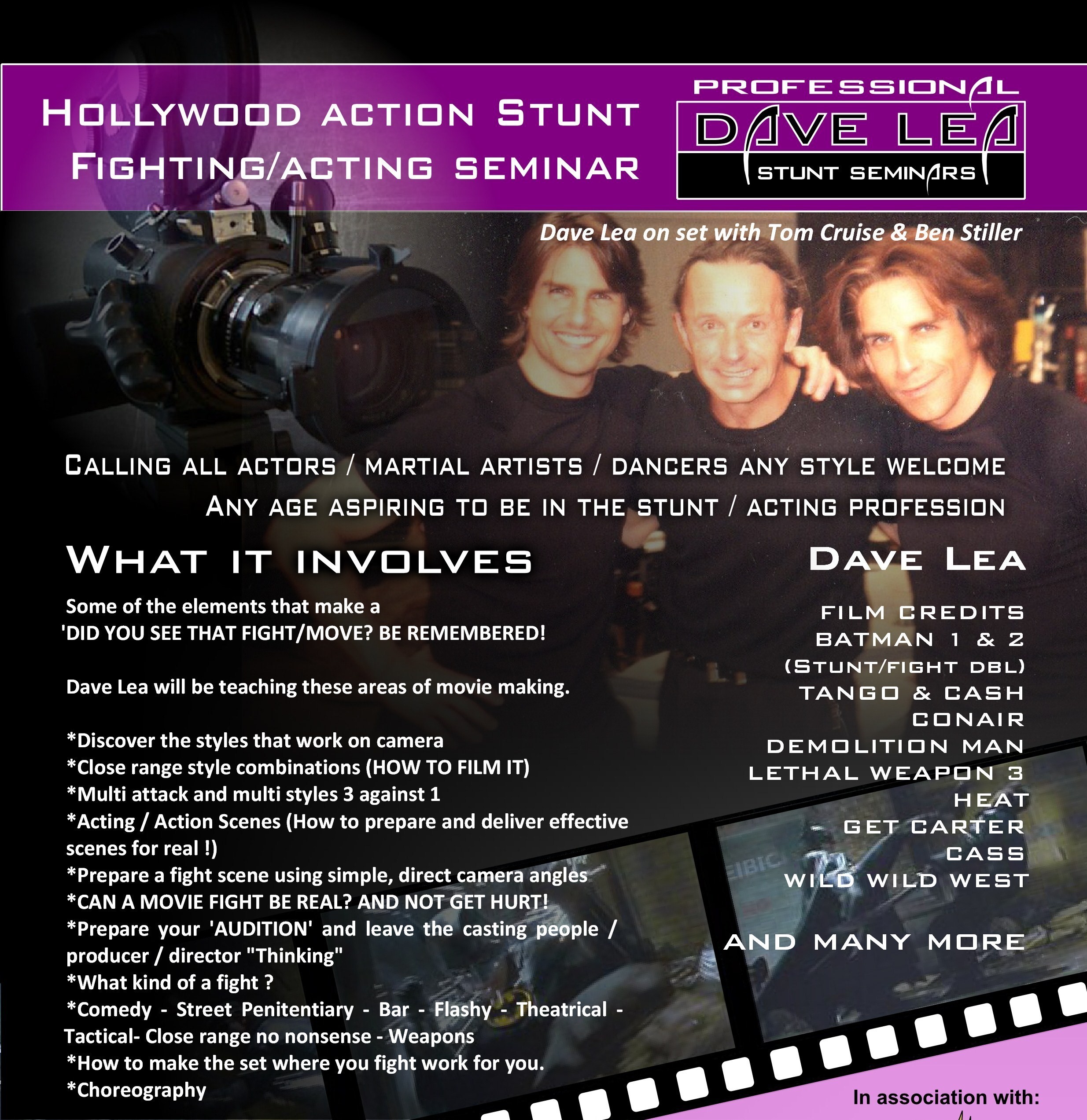 Lishi Stunt fight and Action Choreography for film with Hollywood Stuntman Dave Lea