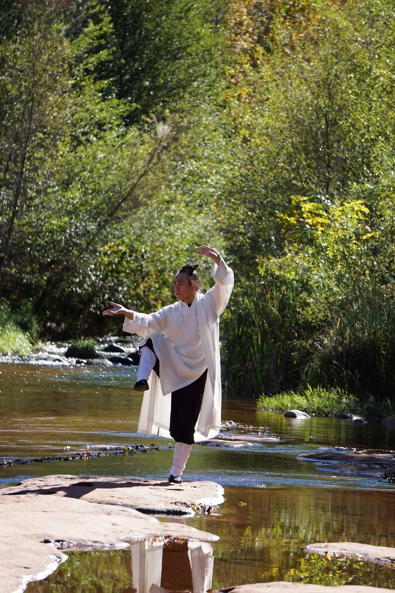 Taoist Qigong in Leeds Tai Chi Lishi Zhou Xuan Yun Crane