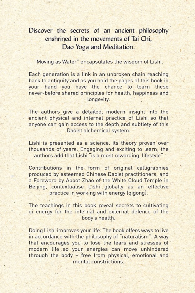 Moving as Water Lishi Daoist Book back cover compressed 600 x 900